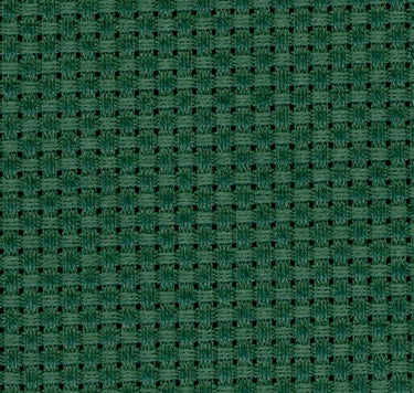 COSMO Precut Aida Fabric 14 ct: Forest Green