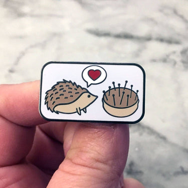 Hedgehog Pincushion Love Needle Minder: Needle Minder