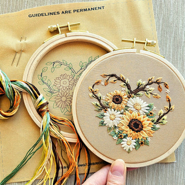 Jessica Long Embroidery "Fall in Love" Embroidery Kit