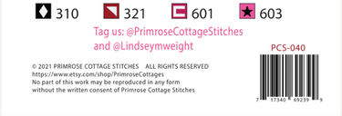 Primrose Cottage February Nine Patch PCS-040