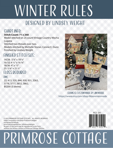 Primrose Cottage Winter Rules PCS-201