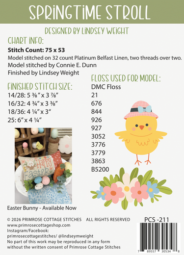 Primrose Cottage Springtime Stroll PCS-211