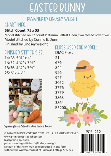 Primrose Cottage Easter Bunny PCS-212