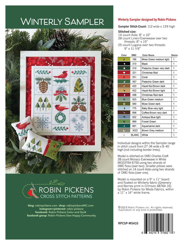 Robin Pickens Winterly Sampler