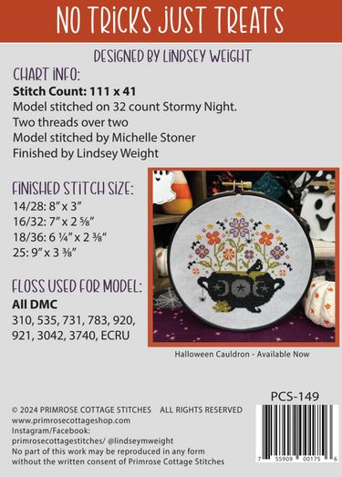 Primrose Cottage No Tricks Just Treats PCS-149